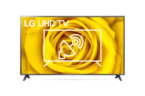 Search for channels on LG 75UN70706LD