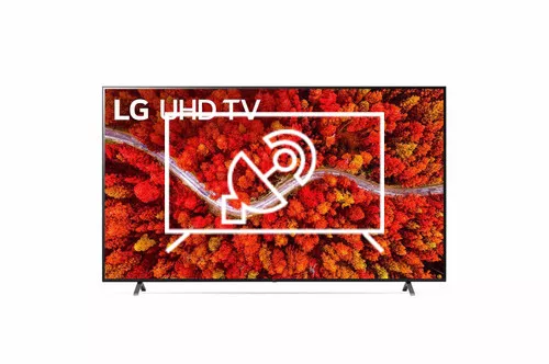 Search for channels on LG 75UP80003LR