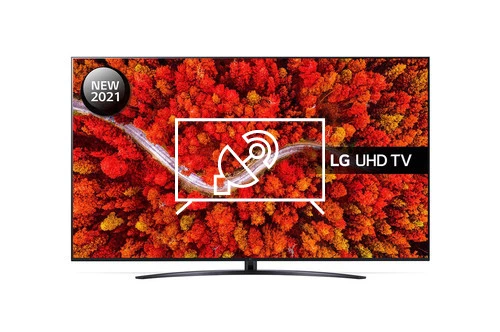Search for channels on LG 75UP81006LR