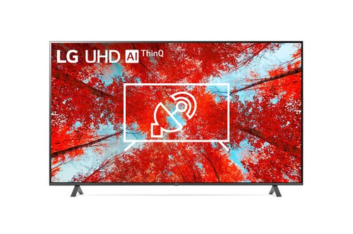 Search for channels on LG 75UQ9000
