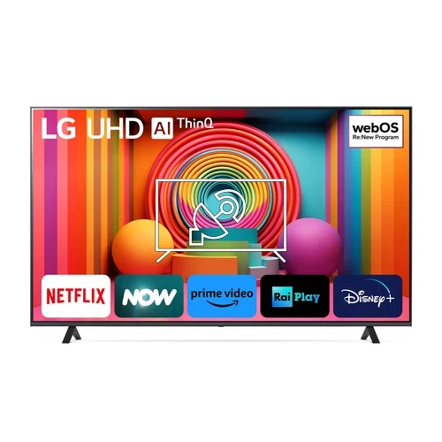 Search for channels on LG 75UR75006LK