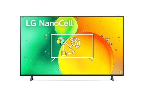 Rechercher des chaînes sur LG 86NANO75SQA