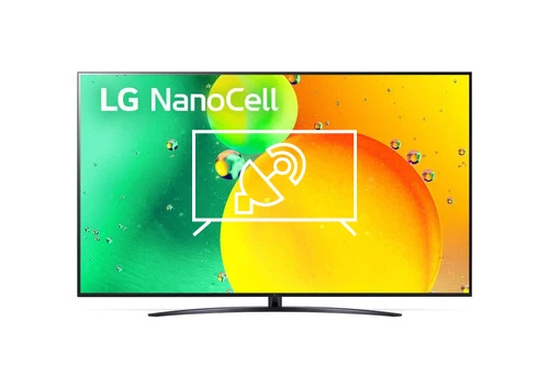 Search for channels on LG 86NANO763QA