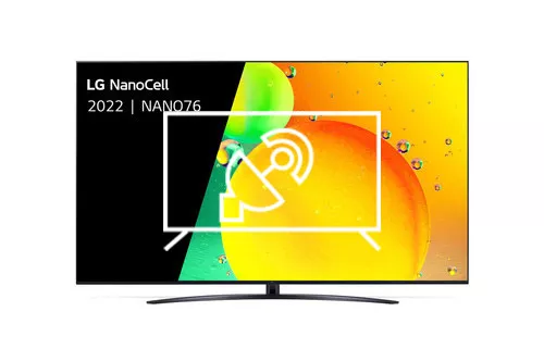 Search for channels on LG 86NANO766QA