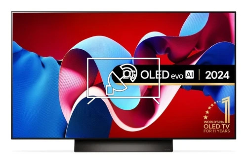 Search for channels on LG OLED48C45LA