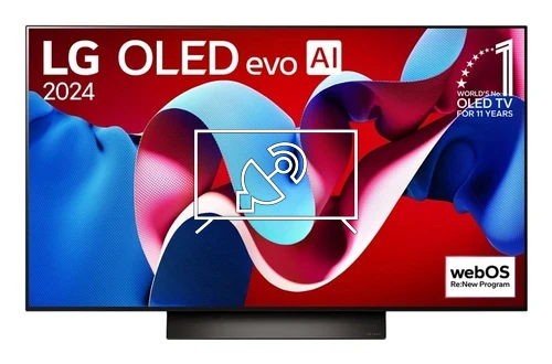 Rechercher des chaînes sur LG OLED48C49LA