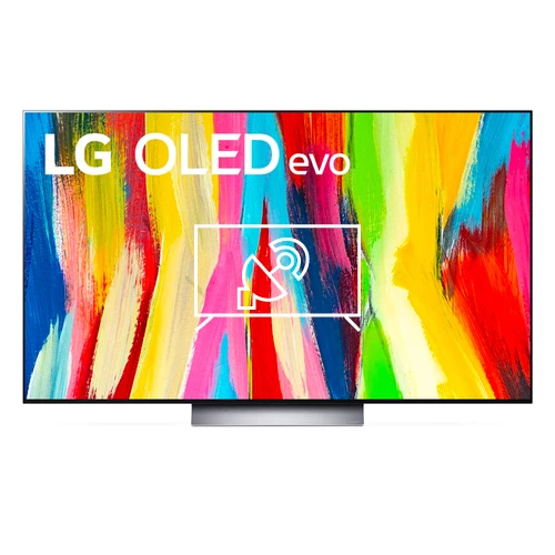 Search for channels on LG OLED55C24LA