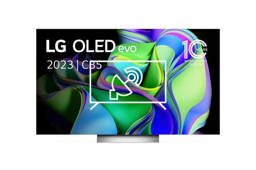 Search for channels on LG OLED55C35LA