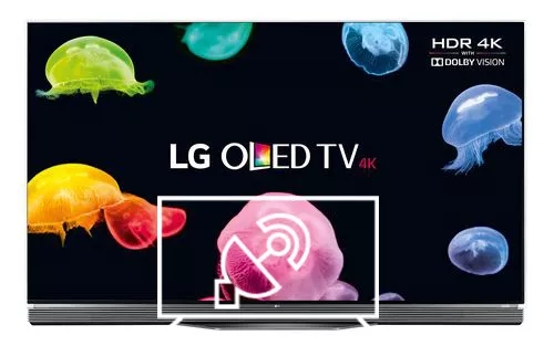 Search for channels on LG OLED55E6V