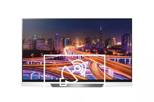 Search for channels on LG OLED55E8