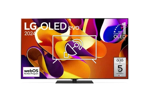 Search for channels on LG OLED55G43LS