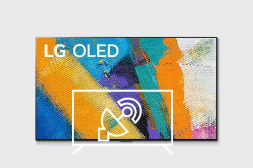 Search for channels on LG OLED55GX9LA