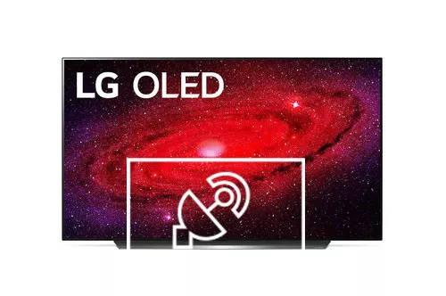 Search for channels on LG OLED65CX