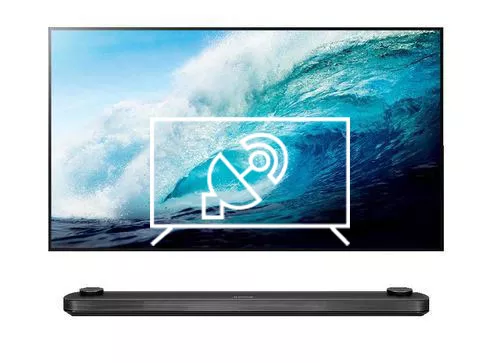 Search for channels on LG OLED65W7V