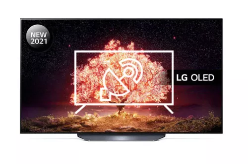Search for channels on LG OLED77B1PVA