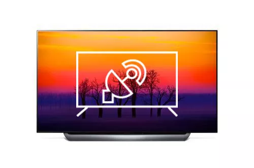 Search for channels on LG OLED77C8LLA