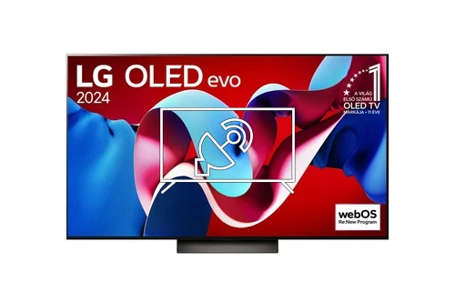 Search for channels on LG OLED83C41LA