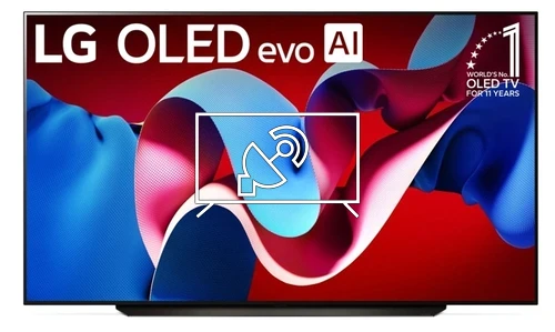 Search for channels on LG OLED83C4PUA