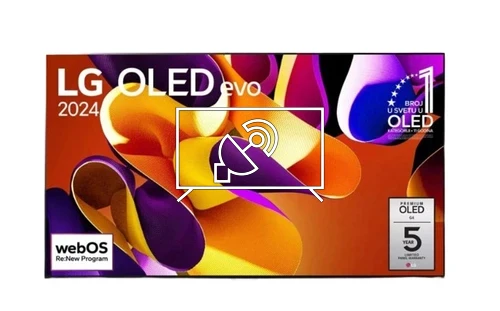 Search for channels on LG OLED83G42LW