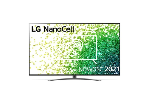 Rechercher des chaînes sur LG Televizorius  65NANO863PA 65\" (164 cm), Smart TV, WebOS, 4K UHD Nanocell, 3840 x 2160, Wi-Fi, DVB-T/T2/C/S/S2, Juodas