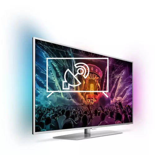 Rechercher des chaînes sur Philips 4K Ultra Slim TV powered by Android TV™ 43PUS6551/12