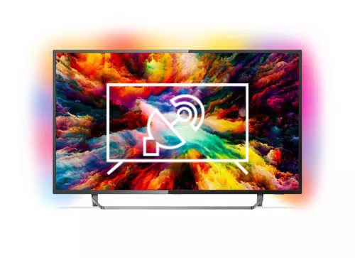 Syntonize Philips 4K Ultra-Slim TV powered by Android TV 55PUS7373/12