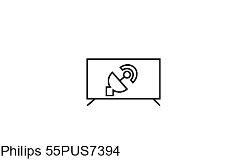 Search for channels on Philips 55PUS7394