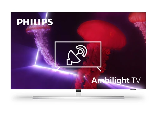 Search for channels on Philips OLED 48OLED837 4K UHD Android TV