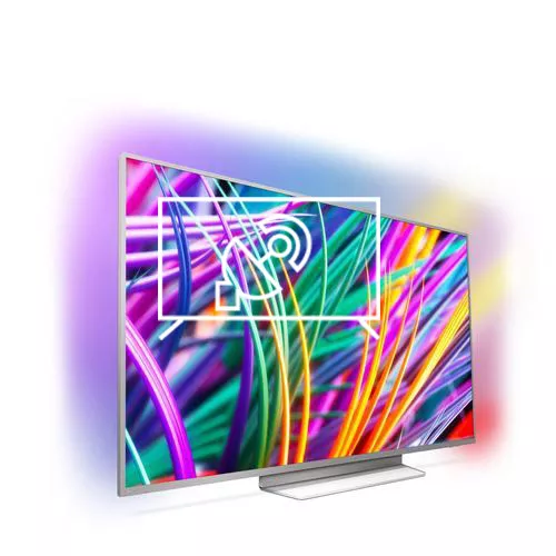 Buscar canales en Philips Ultra Slim 4K UHD LED Android TV 49PUS8303/12