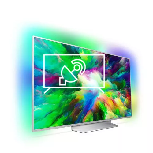 Rechercher des chaînes sur Philips Ultra Slim 4K UHD LED Android TV 65PUS7803/12