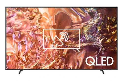 Search for channels on Samsung 2024 50” QE1D QLED 4K HDR Smart TV