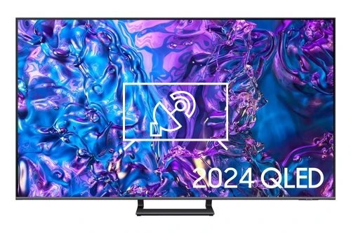 Search for channels on Samsung 2024 75” Q77D QLED 4K HDR Smart TV