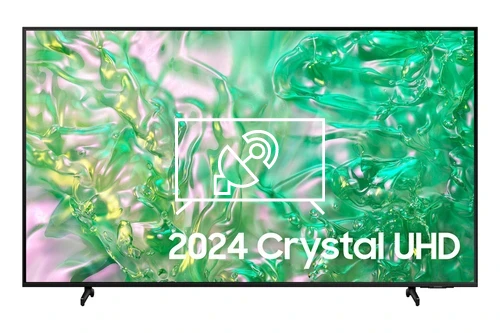 Buscar canales en Samsung 2024 85” DU8070 Crystal UHD 4K HDR Smart TV