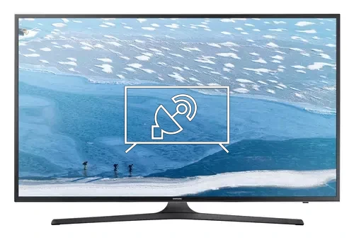 Buscar canales en Samsung 43" Class KU6300 6-Series 4K UHD TV