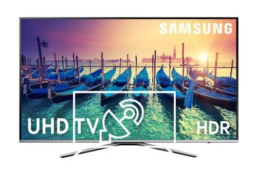 Buscar canales en Samsung 43" KU6400 6 Series Flat UHD 4K Smart TV Crystal Colour