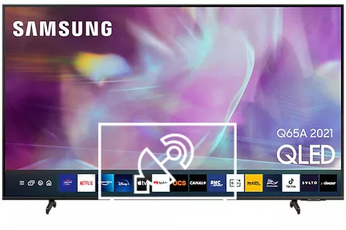 Search for channels on Samsung 43Q65A