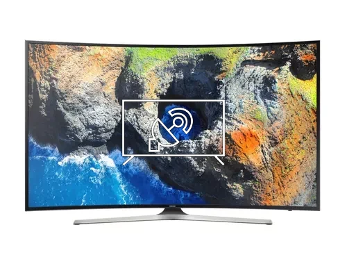 Search for channels on Samsung 49" MU7350