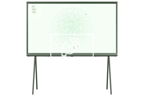 Rechercher des chaînes sur Samsung 50" The Serif LS01D QLED 4K HDR Smart TV in Ivy Green (2024)