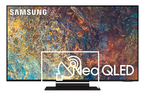 Search for channels on Samsung 50QN90A