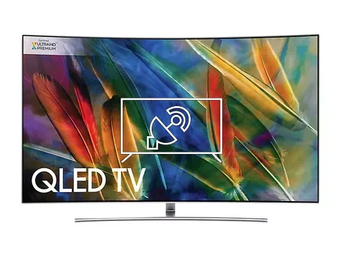 Search for channels on Samsung 55IN Q8 CURVED TV1