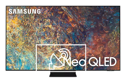 Search for channels on Samsung 55QN90A