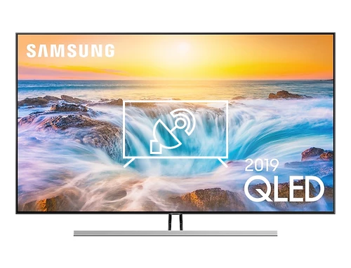 Search for channels on Samsung 65Q85R