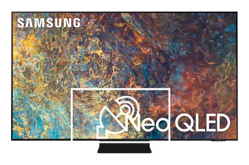 Search for channels on Samsung 65QN90A