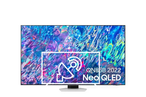 Search for channels on Samsung 75QN85B