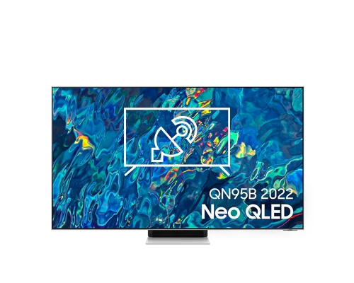 Search for channels on Samsung 85QN95B