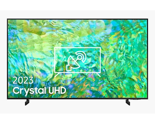 Search for channels on Samsung CU8000 Crystal UHD