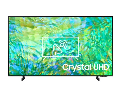 Search for channels on Samsung CU8072 75" 4K LED -televisio