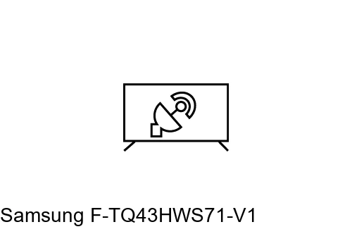 Search for channels on Samsung F-TQ43HWS71-V1