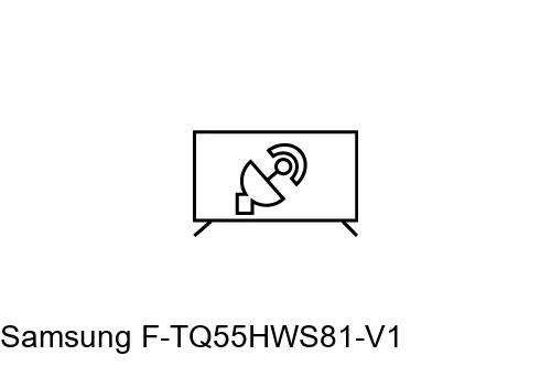 Search for channels on Samsung F-TQ55HWS81-V1