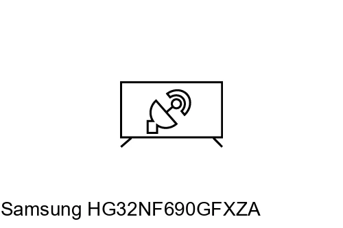 Rechercher des chaînes sur Samsung HG32NF690GFXZA